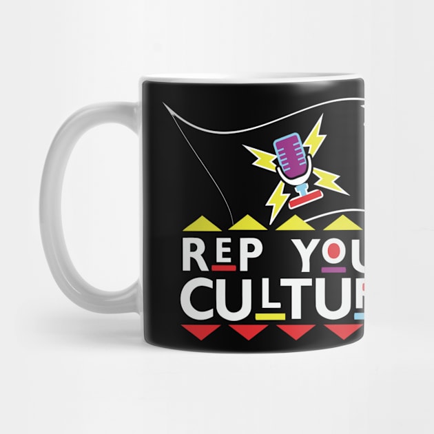 The Rep Your Culture Line: Represent! T-Shirt by The Culture Marauders